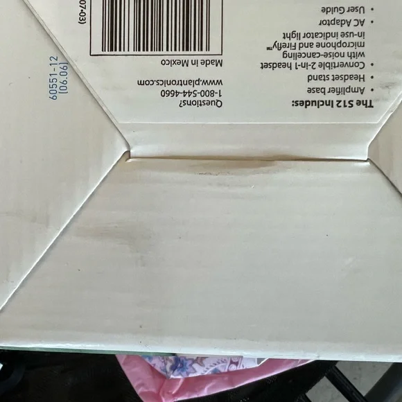 Plantronics S12 office headset nwt